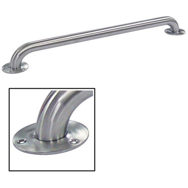Kingston Brass GB1436ES 38 Inch Exposed Flange Ada Grab Bar - Stainless Steel, Kingston Brass, Mfr#: GB1436ES